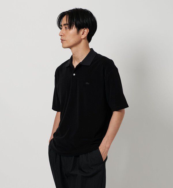 BEAUTY&YOUTH UNITED ARROWS「＜LACOSTE for BEAUTY&YOUTH＞ 1トーン パイル ポロシャツ」|ポロシャツ|