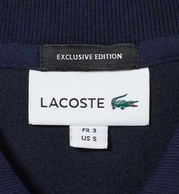 BEAUTY&YOUTH UNITED ARROWS「＜LACOSTE for BEAUTY&YOUTH＞ 1トーン パイル ポロシャツ」|ポロシャツ|