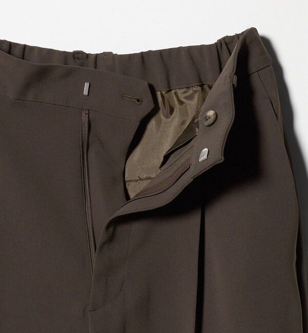 BEAUTY&YOUTH UNITED ARROWS「タックワイドストレートパンツ ウォッシャブル」|スラックス|