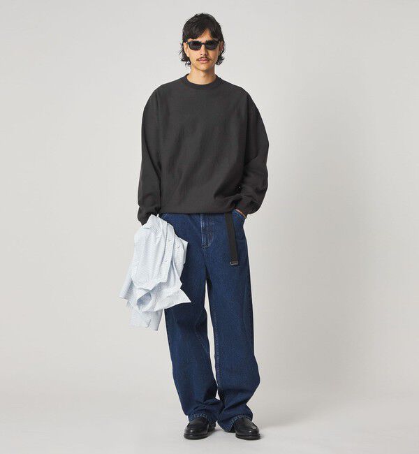 STEVEN ALAN「＜Steven Alan＞ ウラケ セットイン クルーネック スウェット」|スウェット・ジャージ|