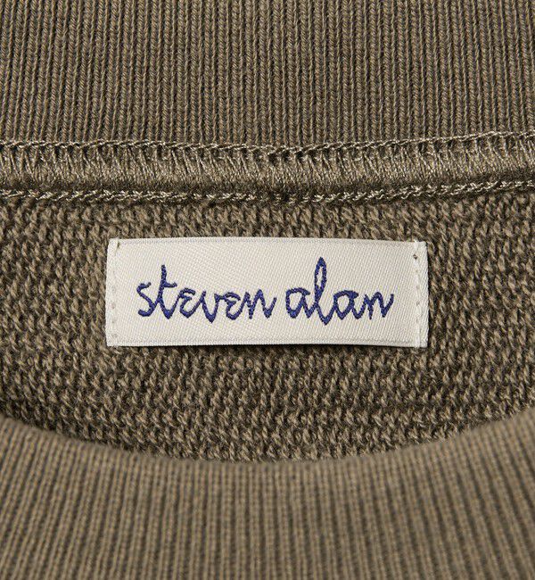 STEVEN ALAN「＜Steven Alan＞ ウラケ セットイン クルーネック スウェット」|スウェット・ジャージ|