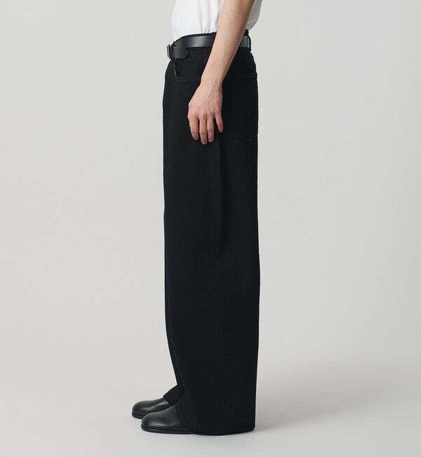 MONKEY TIME「デニム カーブ パンツ」|チノ|