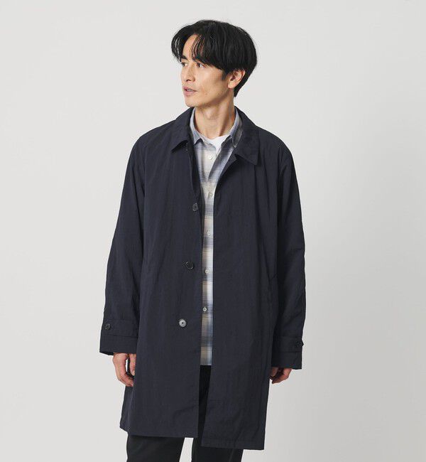 BEAUTY&YOUTH UNITED ARROWS「PERTEX ナイロン バルマカン コート 撥水」|ステンカラーコート|