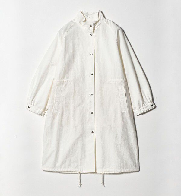 BEAUTY&YOUTH UNITED ARROWS「コットンナイロン オックスフォード モッズコート」|ミリタリー・モッズコート|OFF WHITE