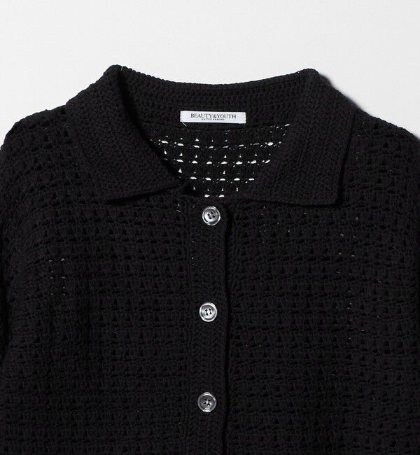 BEAUTY&YOUTH UNITED ARROWS「コットン ハンドクロシェ ニットカーディガン」|カーディガン|