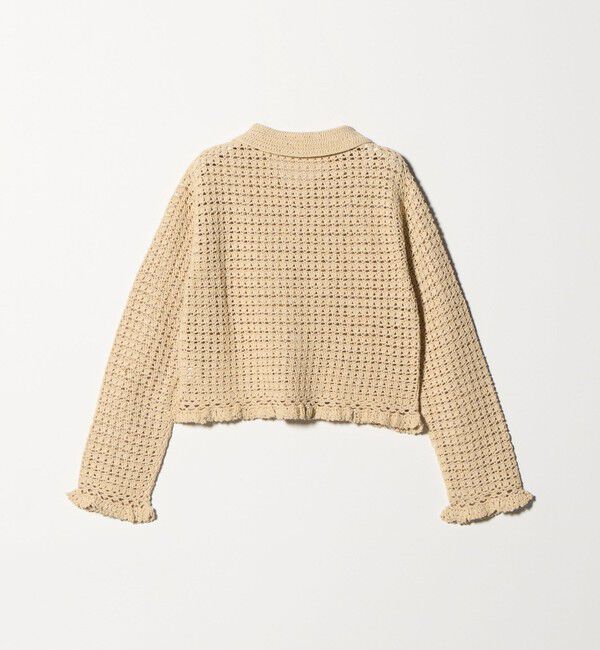 BEAUTY&YOUTH UNITED ARROWS「コットン ハンドクロシェ ニットカーディガン」|カーディガン|