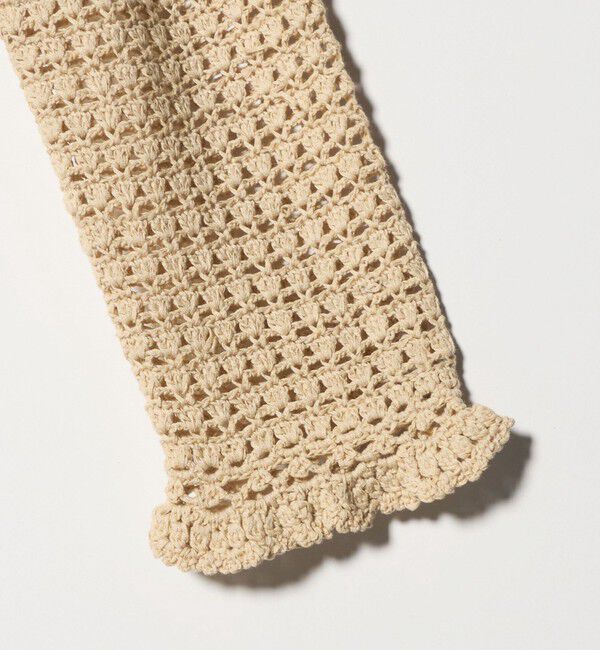 BEAUTY&YOUTH UNITED ARROWS「コットン ハンドクロシェ ニットカーディガン」|カーディガン|