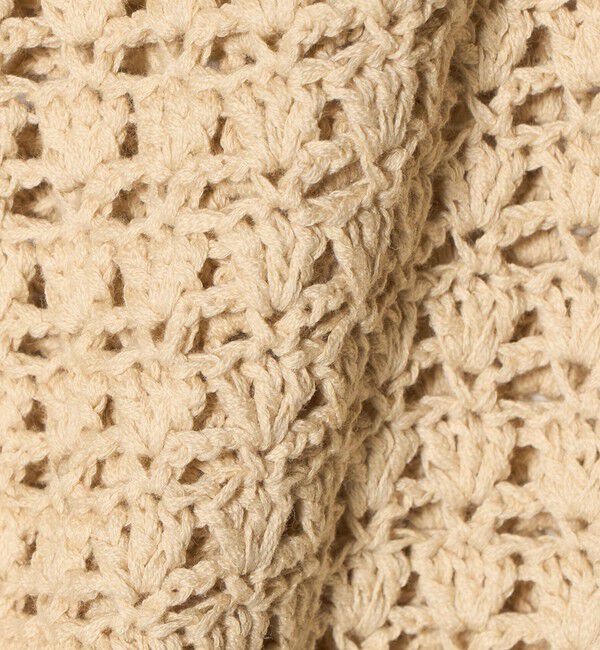 BEAUTY&YOUTH UNITED ARROWS「コットン ハンドクロシェ ニットカーディガン」|カーディガン|