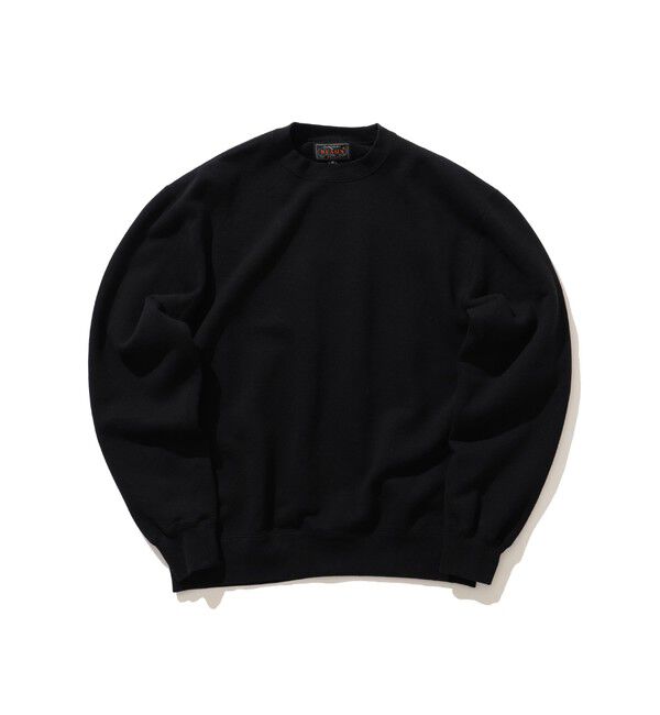 BEAMS PLUS「クルーネック スウェット」|スウェット・ジャージ|BLACK