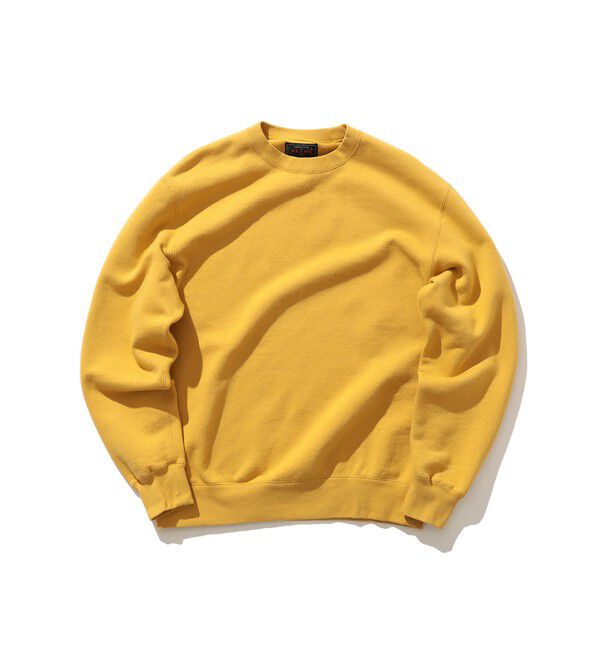 BEAMS PLUS「クルーネック スウェット」|スウェット・ジャージ|MUSTARD