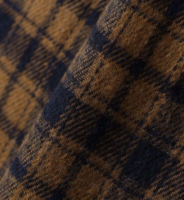 SHIPS Colors 「SHIPS Colors: 110～140cm /〈洗濯機可能〉ネル チェック ロングスリーブ シャツ」|シャツ・ブラウス|