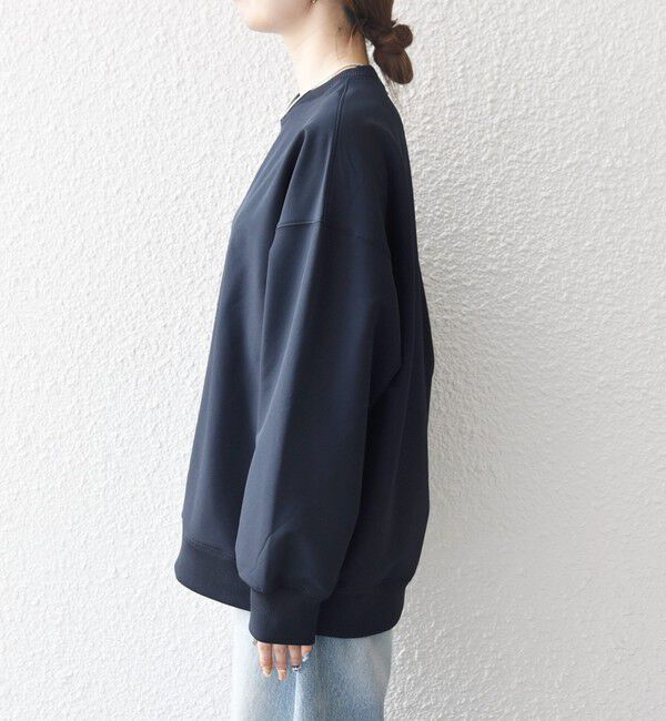 SHIPS any「SHIPS any:〈洗濯機可能〉裏起毛 クルーネック コクーン プルオーバー」|Tシャツ・カットソー|