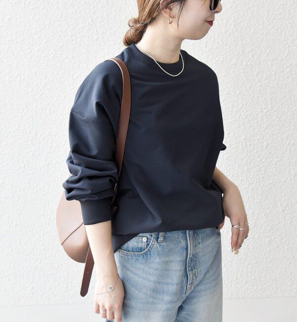 SHIPS any「SHIPS any:〈洗濯機可能〉裏起毛 クルーネック コクーン プルオーバー」|Tシャツ・カットソー|