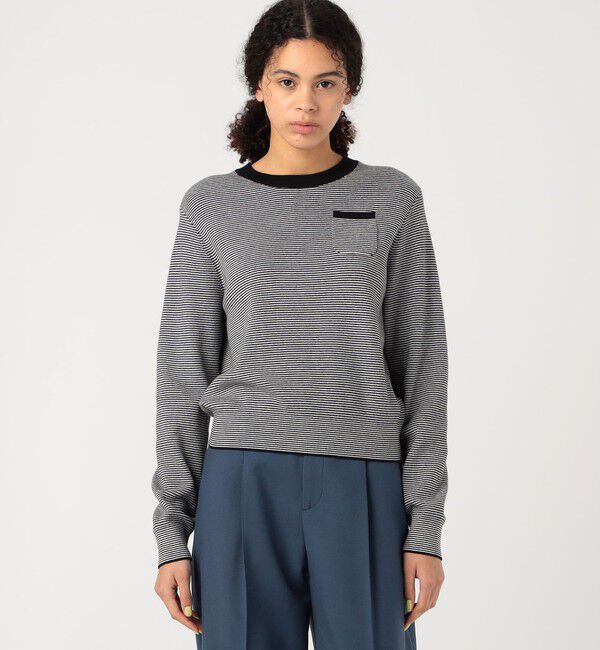 コットンカシミヤ ポケットプルオーバー（CABaN）｜ルミネの