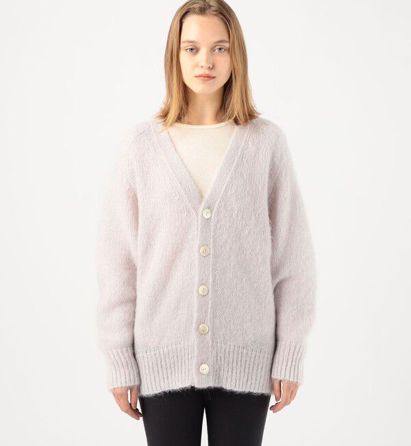 GALERIE VIE「キッドモヘア Vネックカーディガン」|カーディガン|