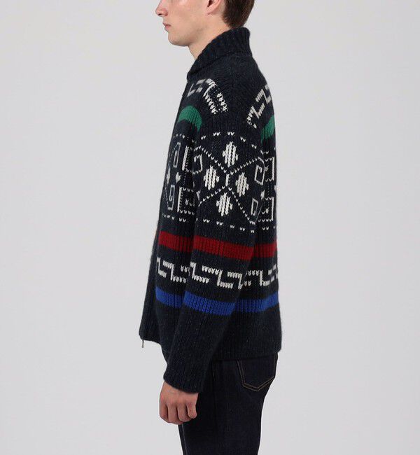 TOMORROWLAND MENS「【別注】PENDLETON カシミヤ ショールカラー カウチンニット」|ニット・セーター|