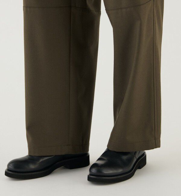 GALERIE VIE「ライトフラノストレッチ  アウトポケットカーゴパンツ」|カーゴ|