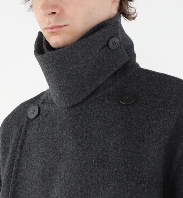 GALERIE VIE「ウールダブルフェイス  ピーコート」|ピーコート|