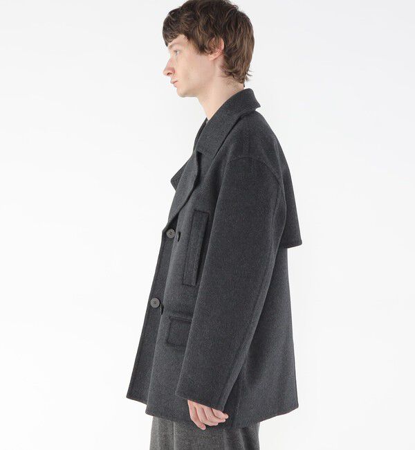 GALERIE VIE「ウールダブルフェイス  ピーコート」|ピーコート|