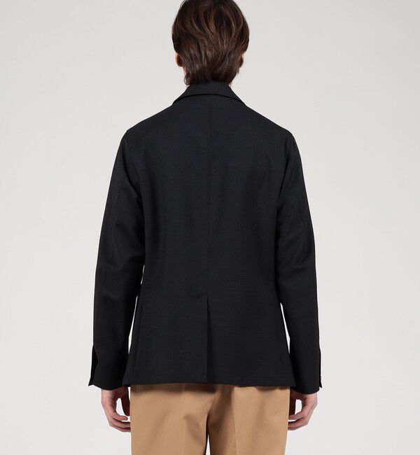 TOMORROWLAND MENS「シェットランドウール ダブルブレステッド 4Bジャケット」|テーラードジャケット|