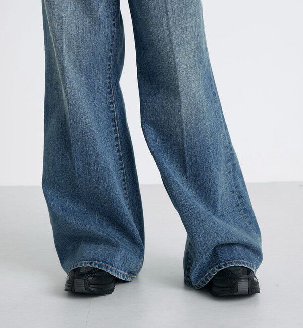 Edition「エッセンシャルデニム フレアパンツ」|デニム|