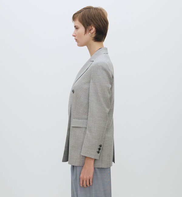 TOMORROWLAND collection「JERSELY ダブルブレストジャケット」|テーラードジャケット|