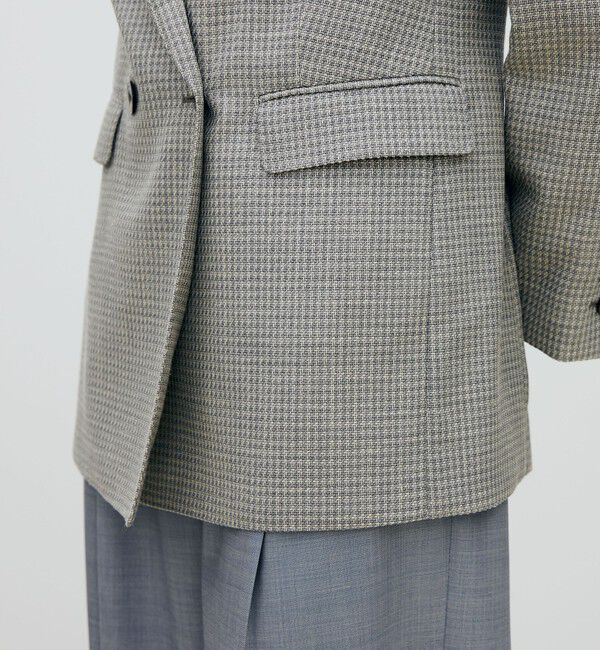 TOMORROWLAND collection「JERSELY ダブルブレストジャケット」|テーラードジャケット|