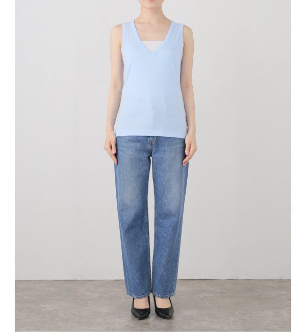  「ONIT COTTON RIB V-NECK TANK TOP 25SSON186：タンクトップ」|Tシャツ・カットソー|