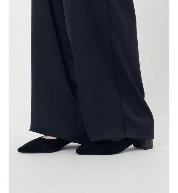 IENA「《WEB限定/追加》サテンリラックスパンツ」|その他|