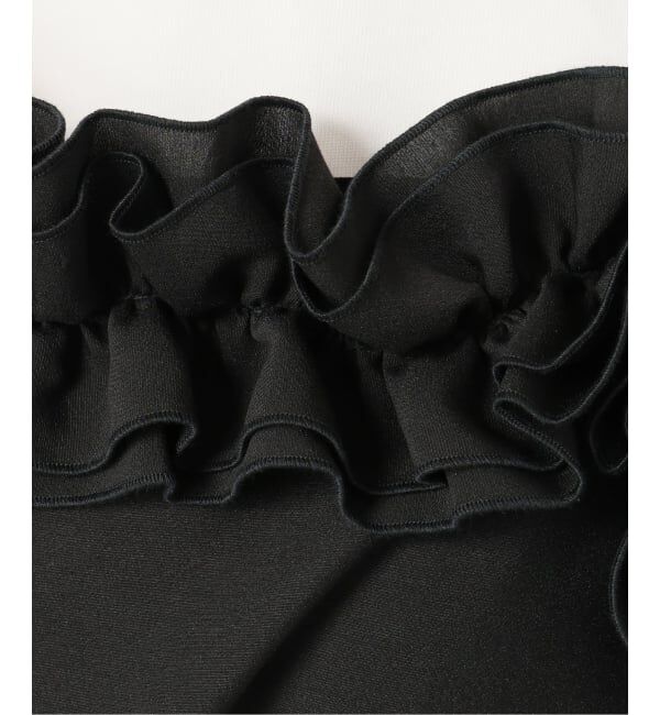 SLOBE IENA「habi フリルキャミソール」|シャツ・ブラウス|