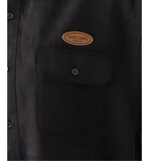 journal standard L'essage「【PARROTT CANVAS/パロットキャンバス】 CPO Shirt-Polyester suede：シャツ」|シャツ・ブラウス|