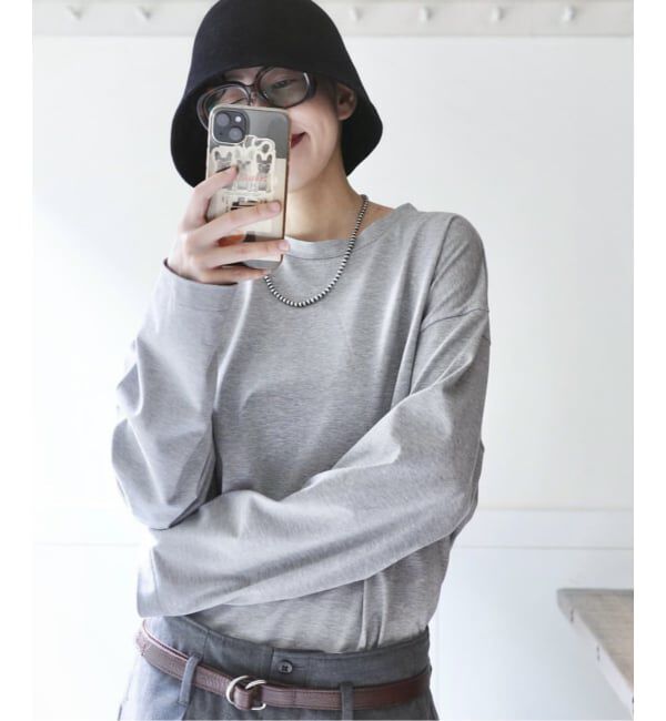 journal standard luxe「Standard ロングスリーブクルーネックプル」|Tシャツ・カットソー|グレーA