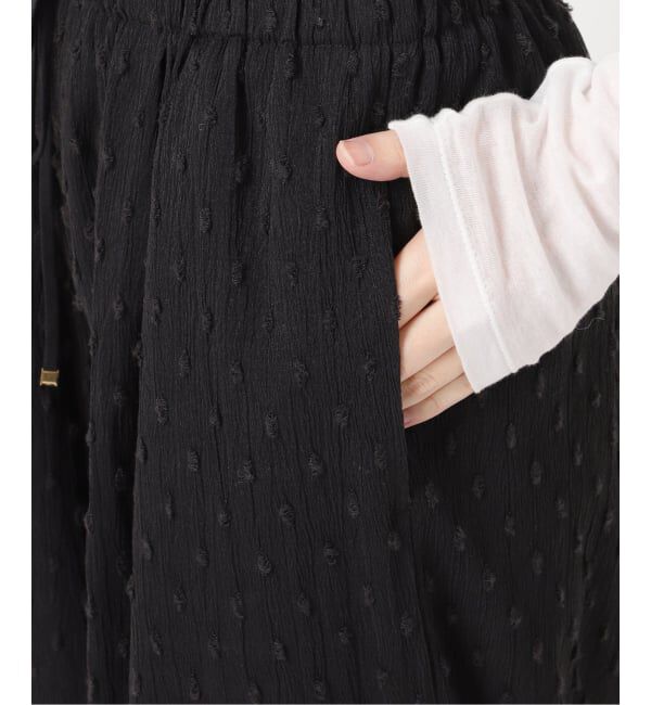 Spick and Span「《WEB限定 / 追加》ドットジャガードイージーパンツ」|その他|