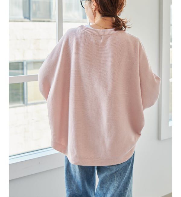 Spick and Span「《WEB限定 / 追加2》バルキーヤーンドルマンロングリブニット」|ニット・セーター|