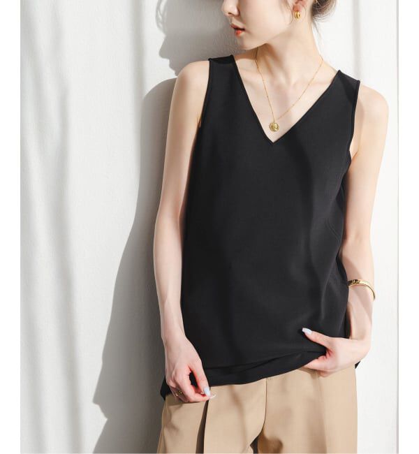 NOBLE「《予約》コンフォートジャージーアメスリトップス」|シャツ・ブラウス|ブラック