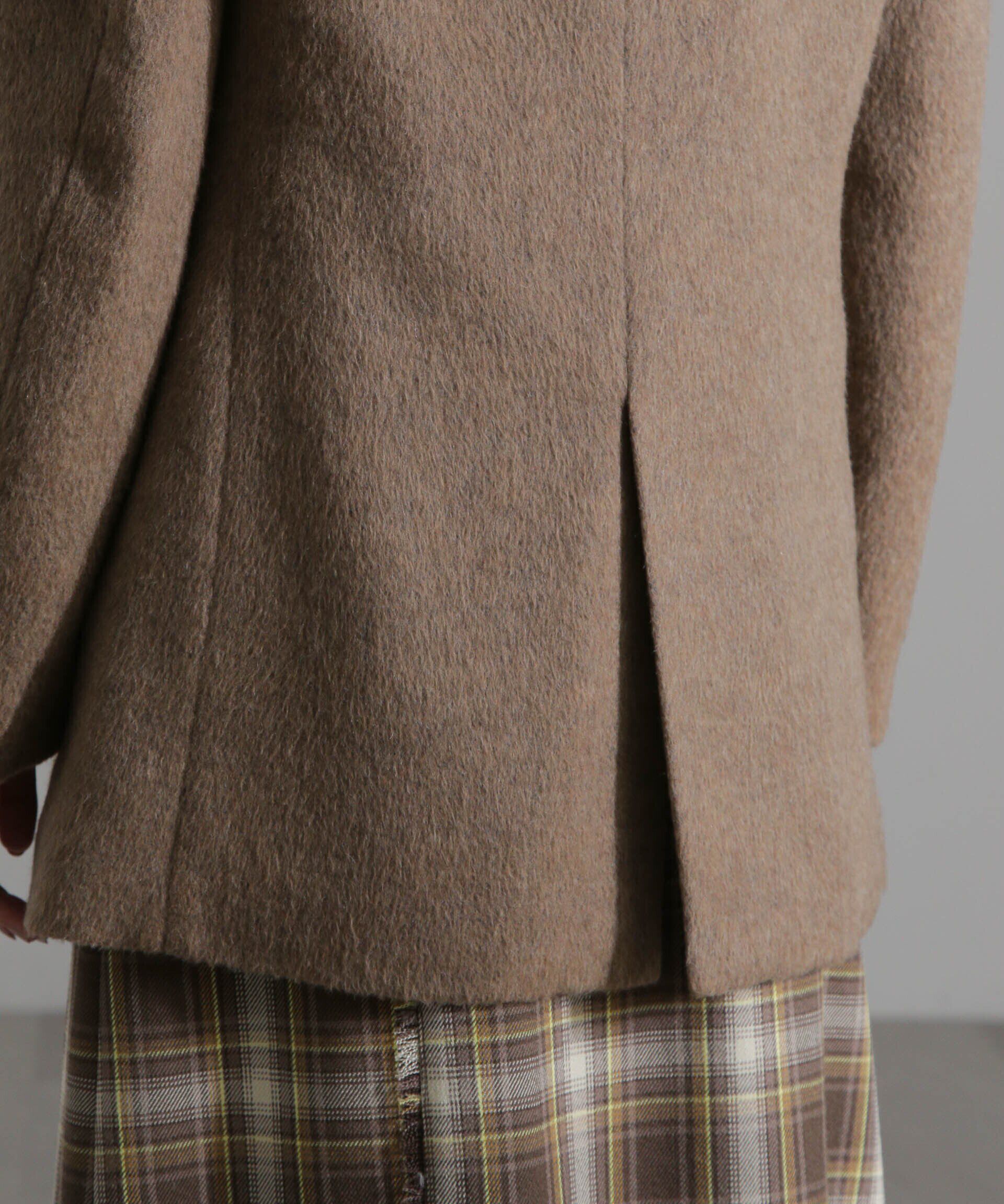 nano･universe「シャギージャケット」|テーラードジャケット|