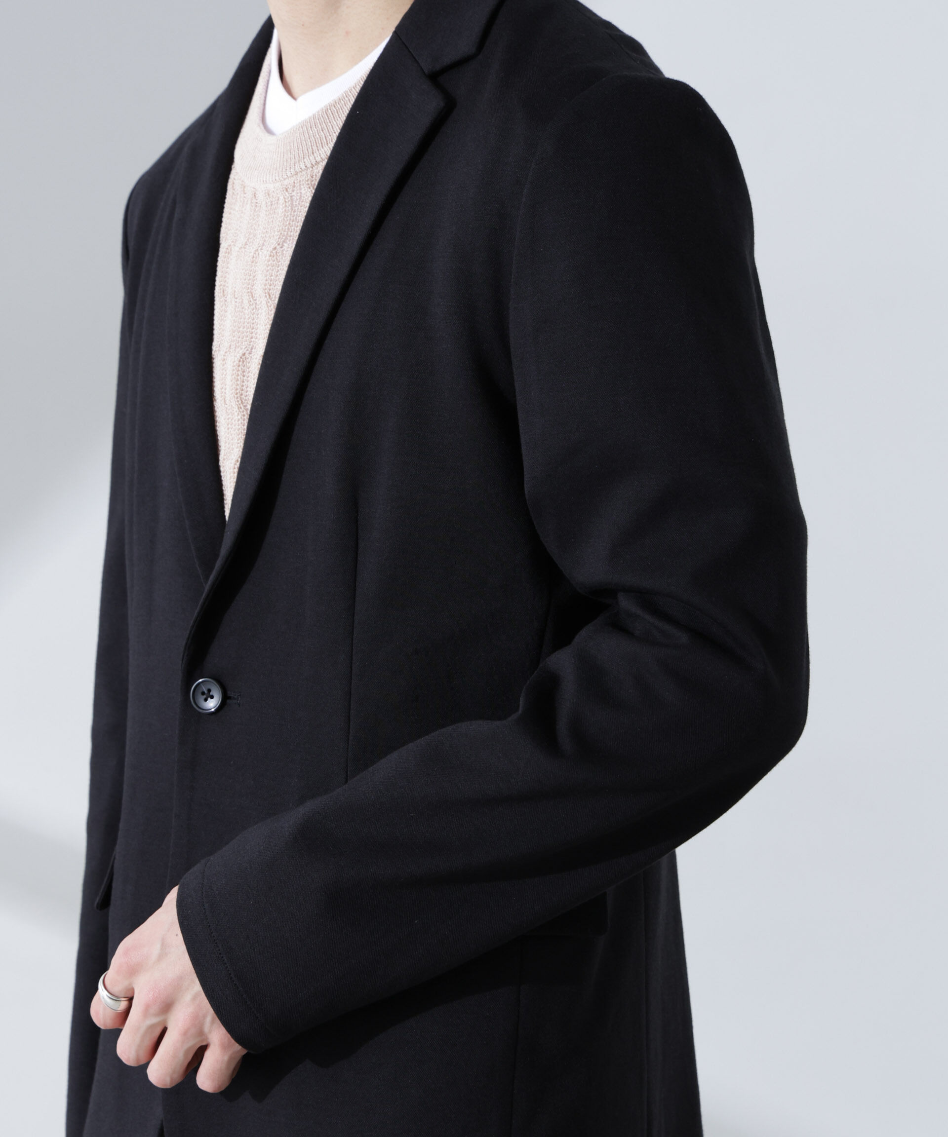 nano･universe「ストレッチカノコジャケット(セットアップ可)」|テーラードジャケット|