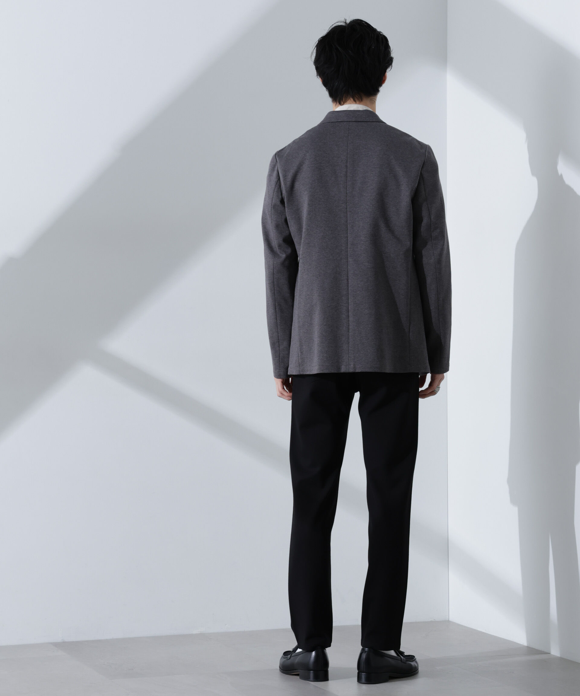 nano･universe「ストレッチカノコジャケット(セットアップ可)」|テーラードジャケット|