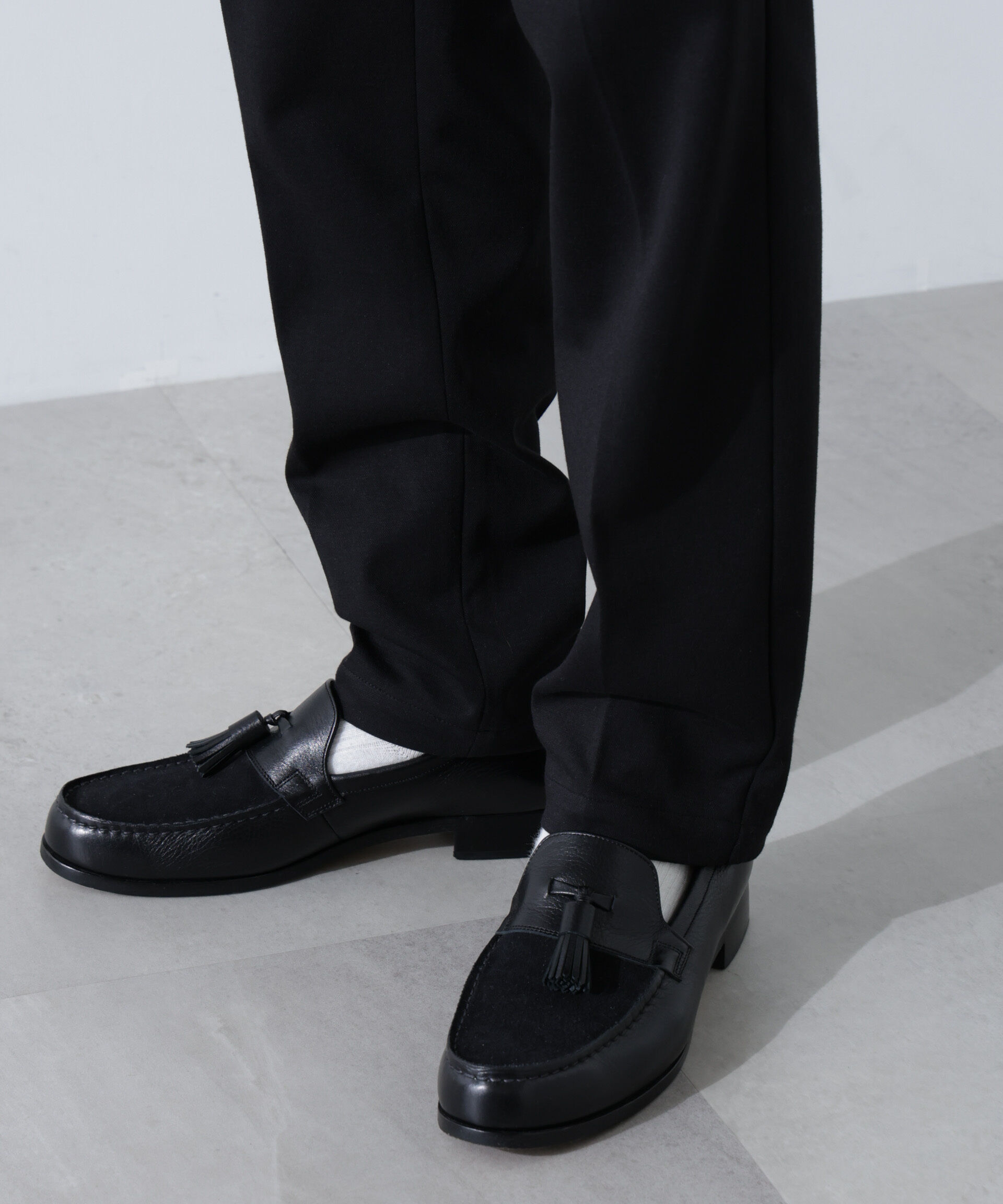 nano･universe「ストレッチカノコスラックス(セットアップ可)」|チノ|