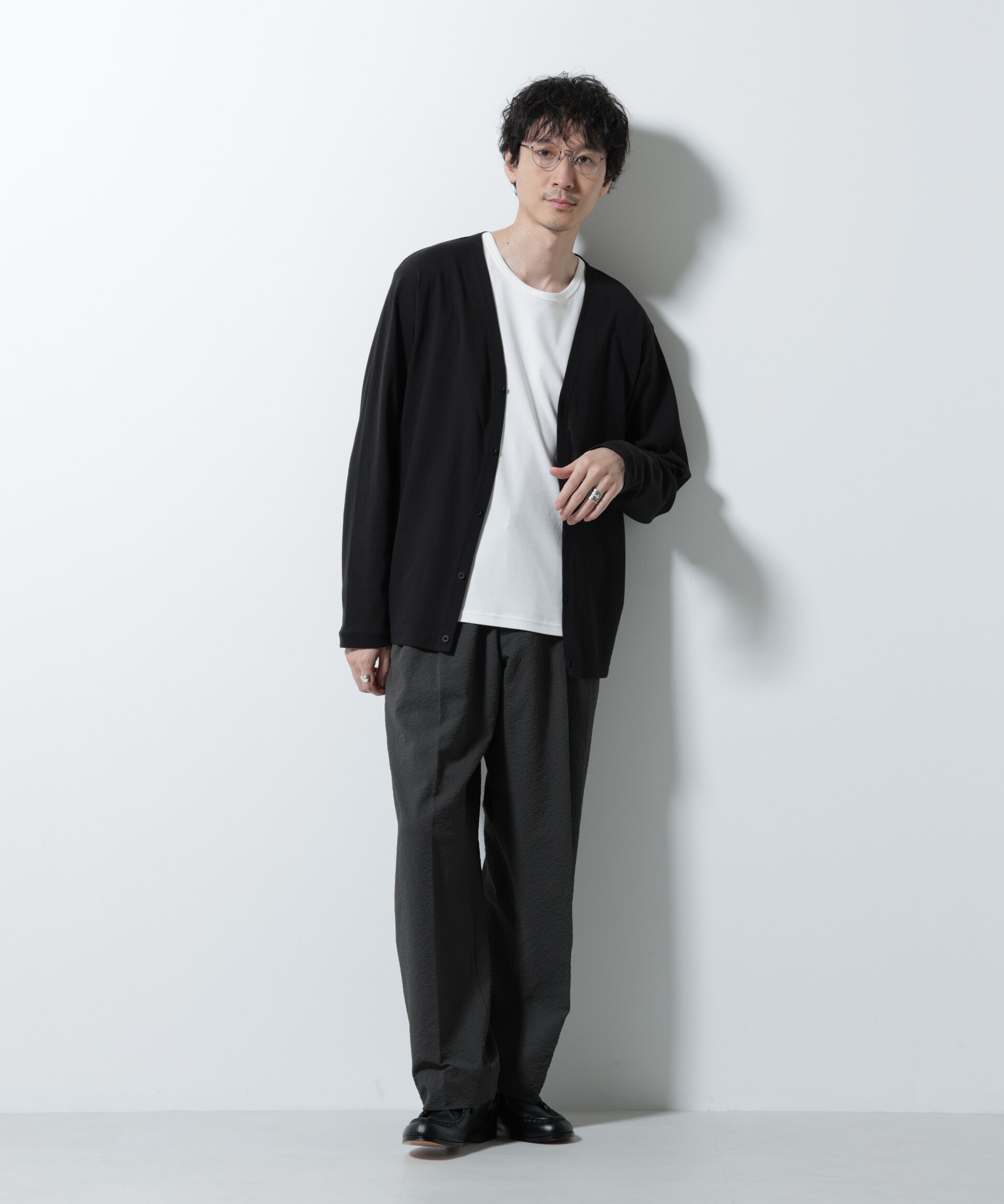 nano･universe「サッカータックイージーパンツ（セットアップ可）」|チノ|