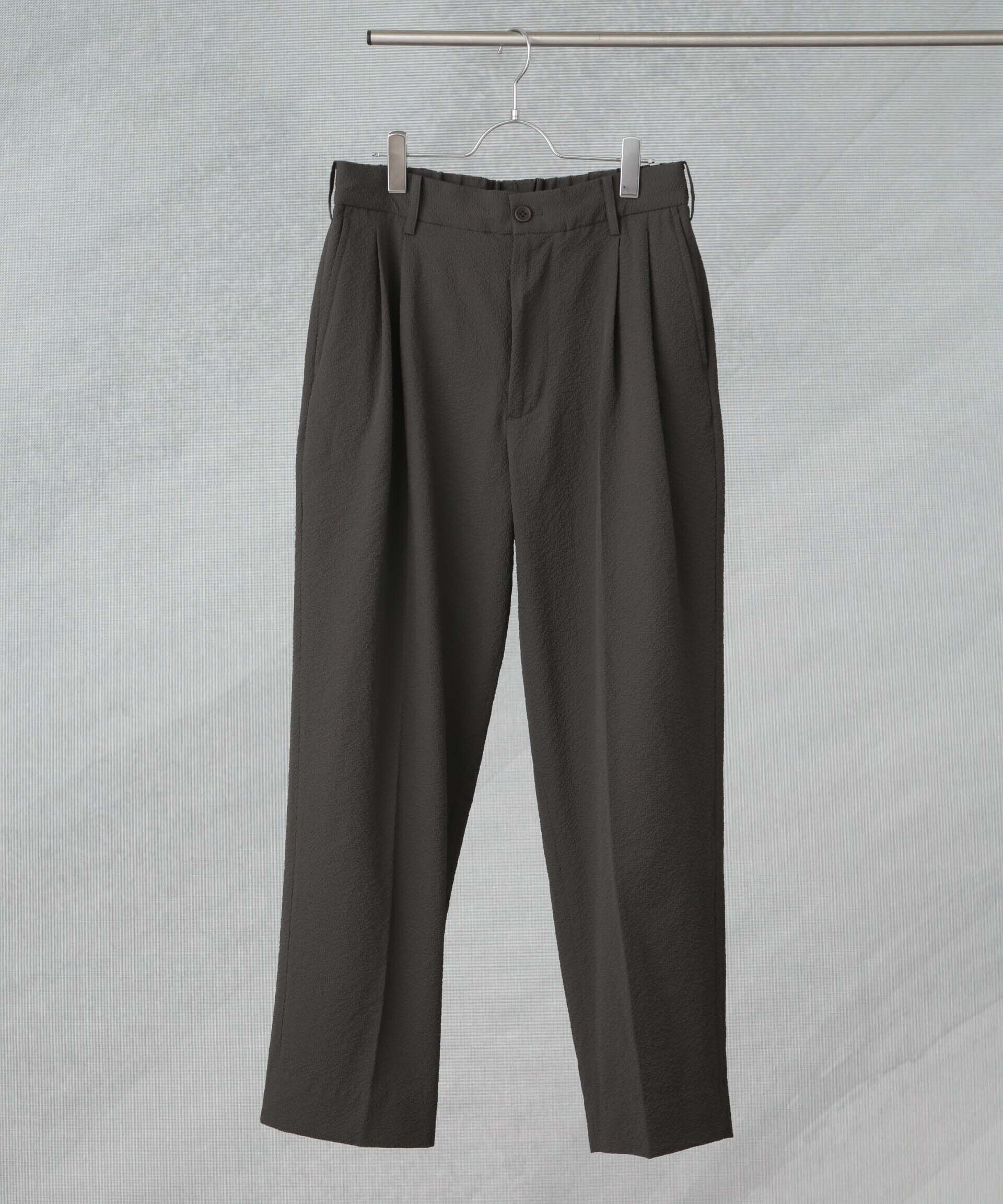 nano･universe「サッカータックイージーパンツ（セットアップ可）」|チノ|