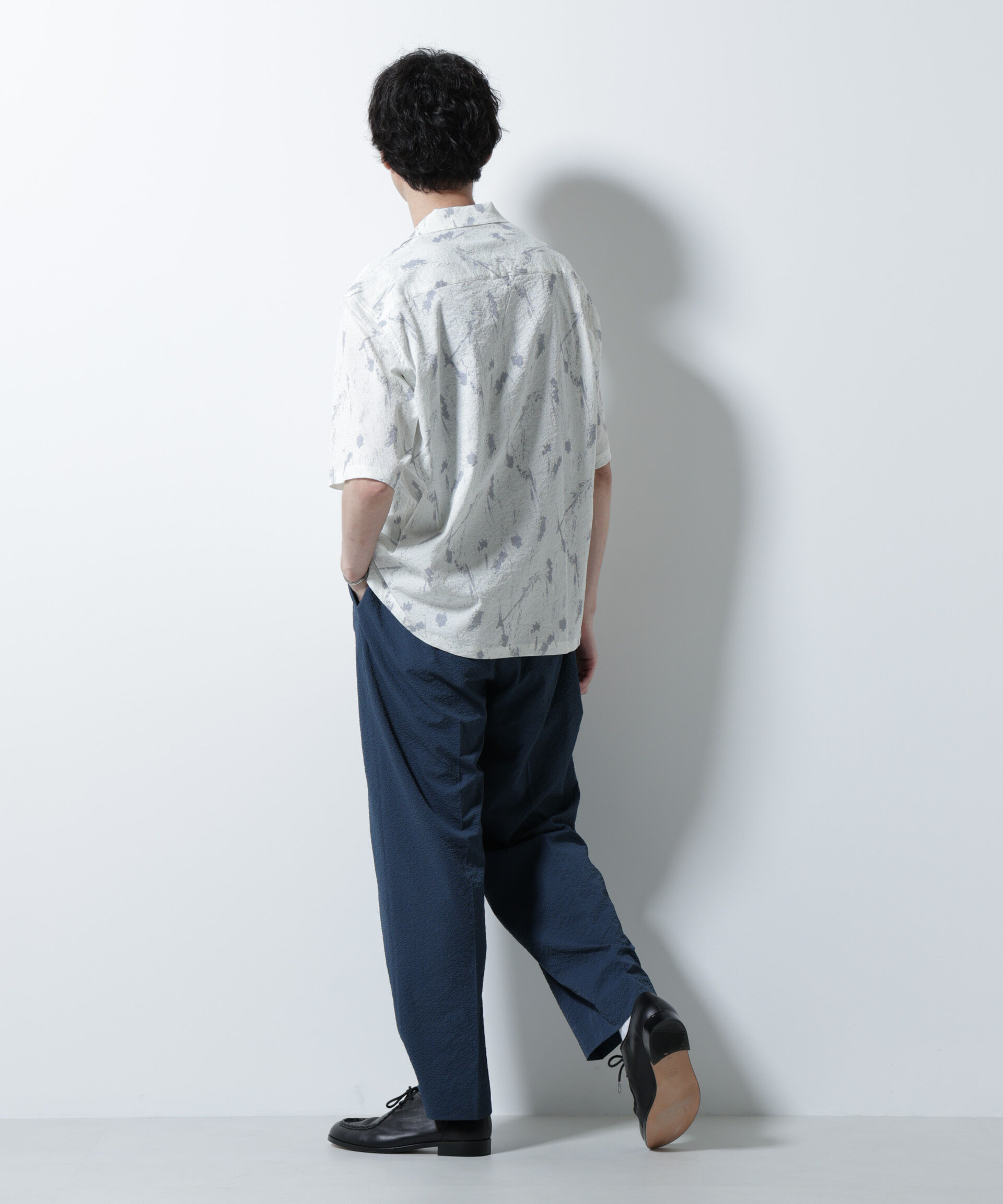 nano･universe「サッカータックイージーパンツ（セットアップ可）」|チノ|