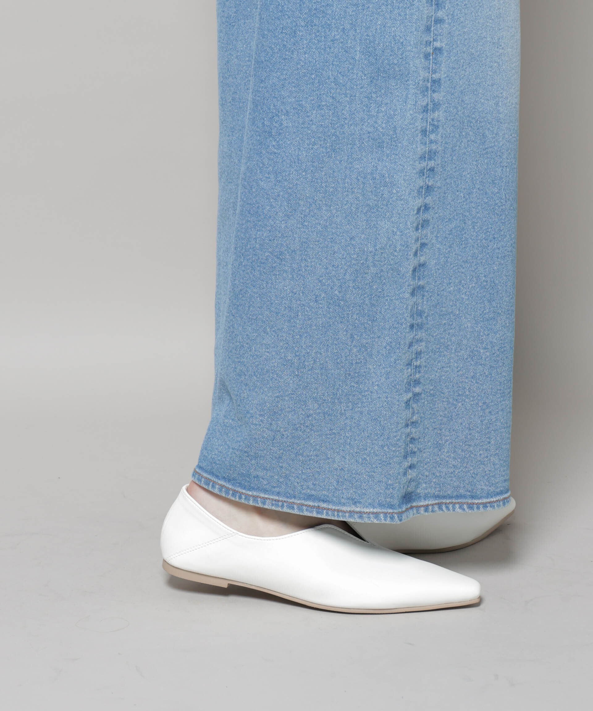 nano･universe「Vカット2wayフラットシューズ」|ビジネス・ドレスシューズ|