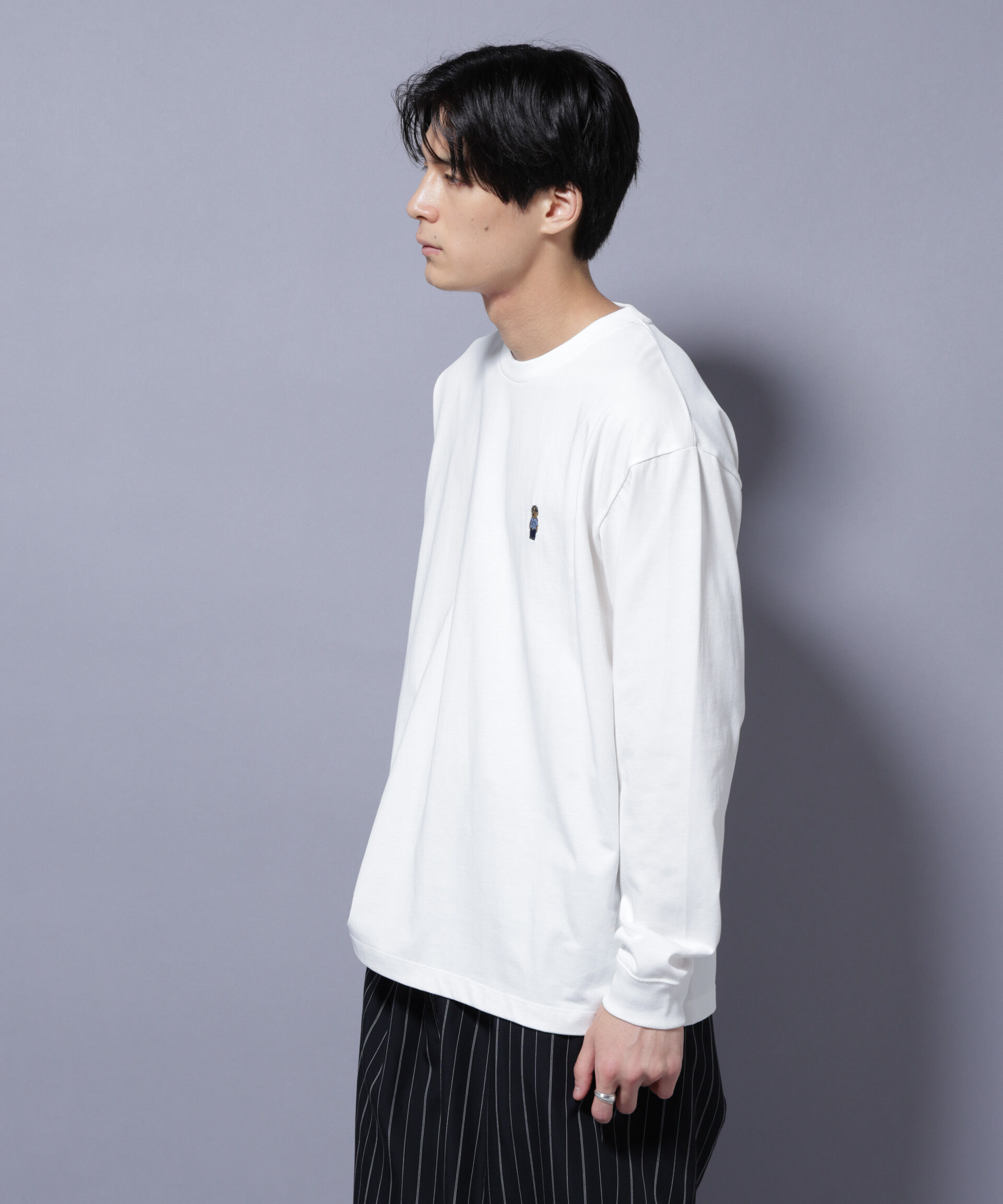 nano･universe「ナノベア Tシャツ 長袖 working」|Tシャツ・カットソー|