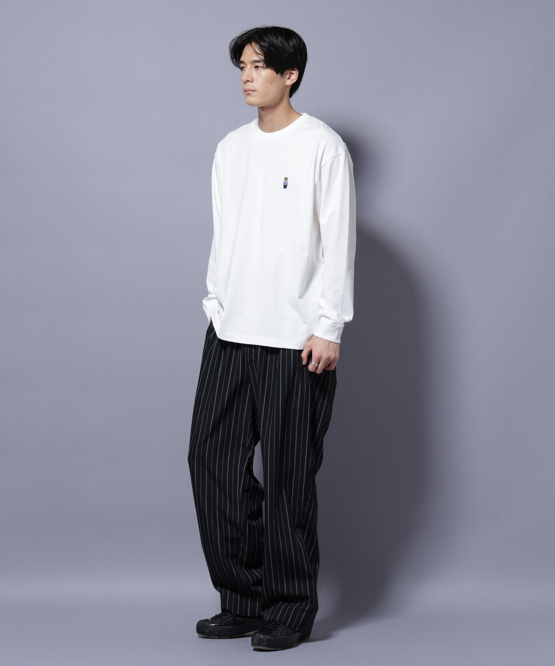 nano･universe「ナノベア Tシャツ 長袖 working」|Tシャツ・カットソー|