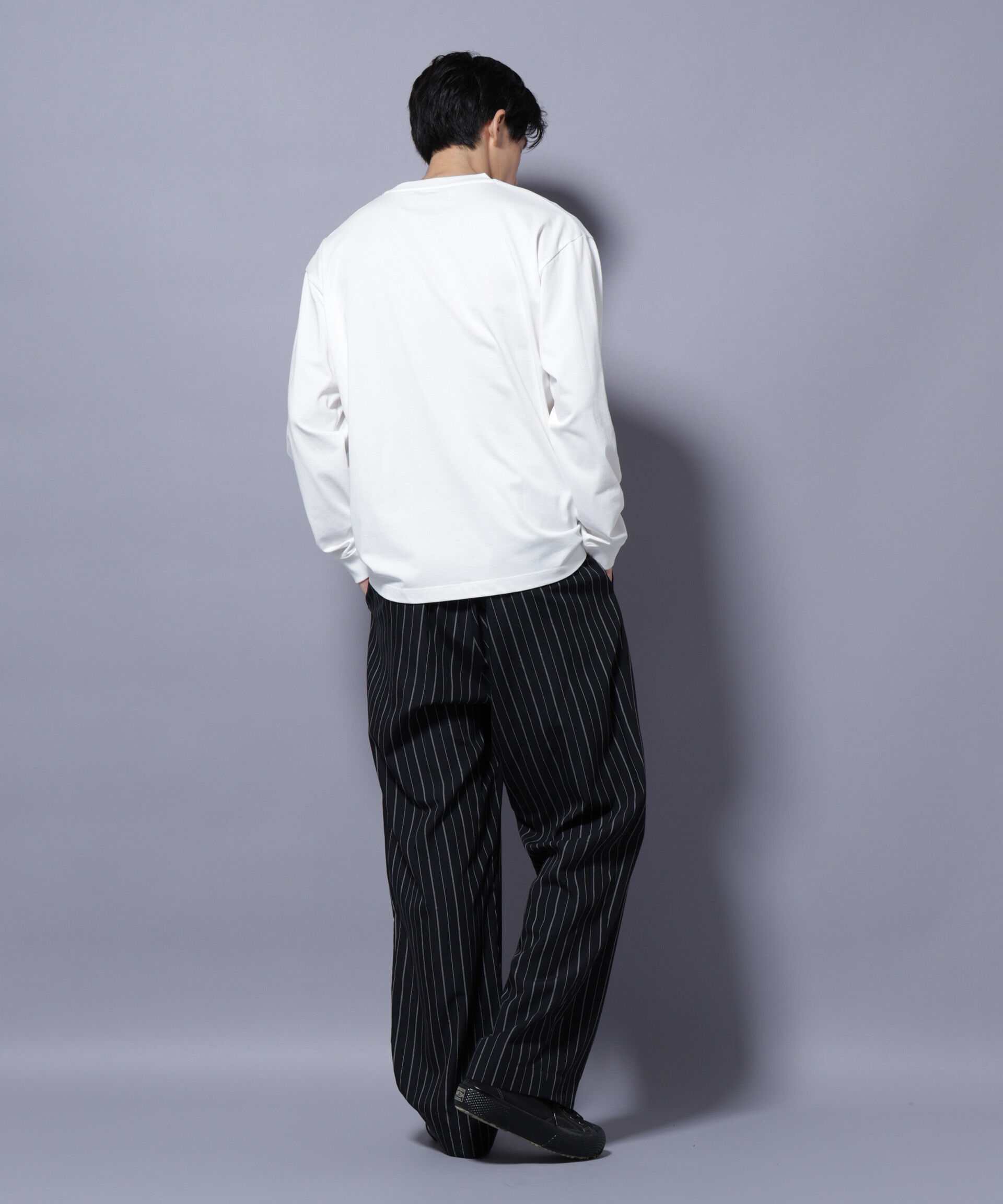 nano･universe「ナノベア Tシャツ 長袖 working」|Tシャツ・カットソー|