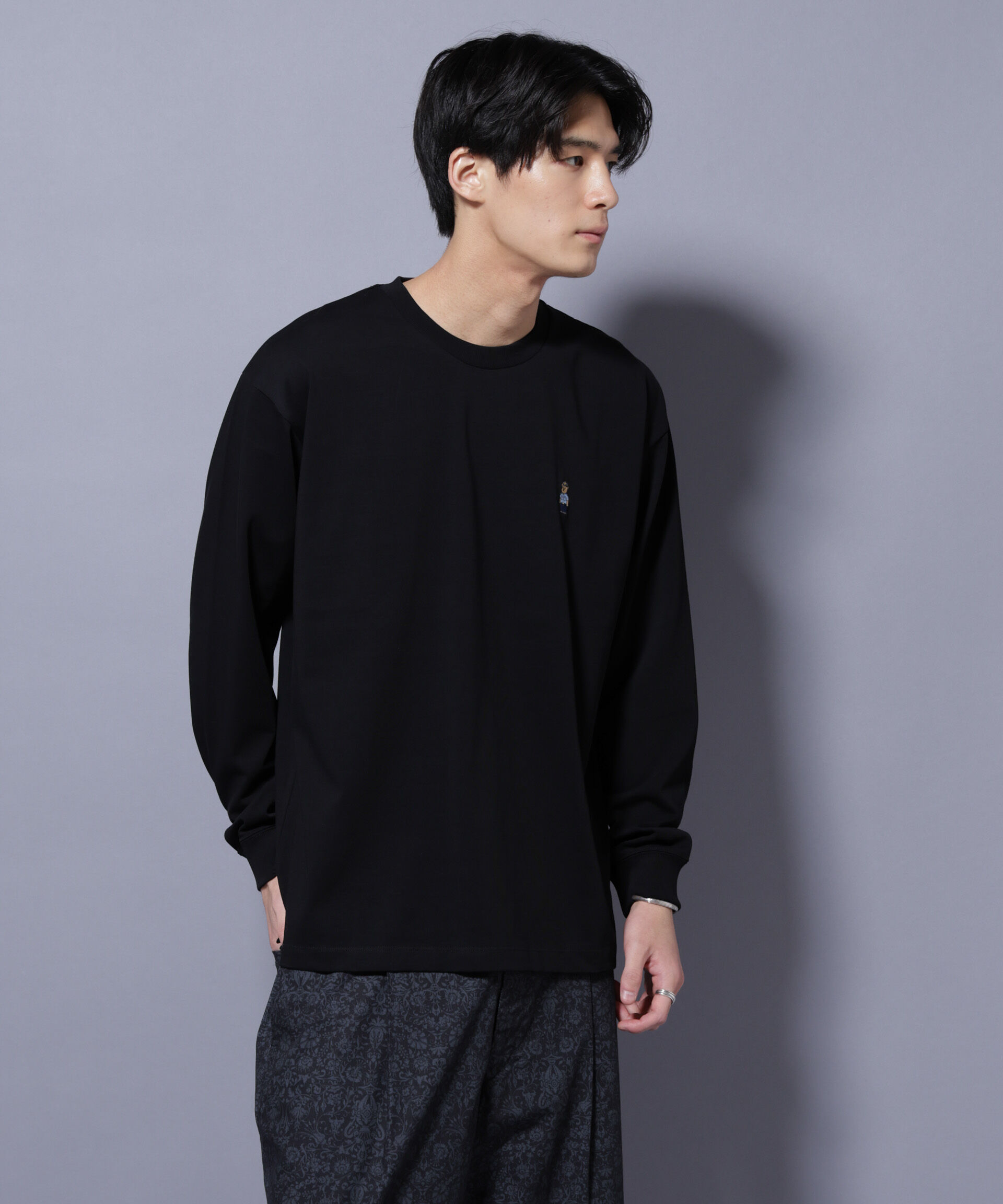 nano･universe「ナノベア Tシャツ 長袖 working」|Tシャツ・カットソー|