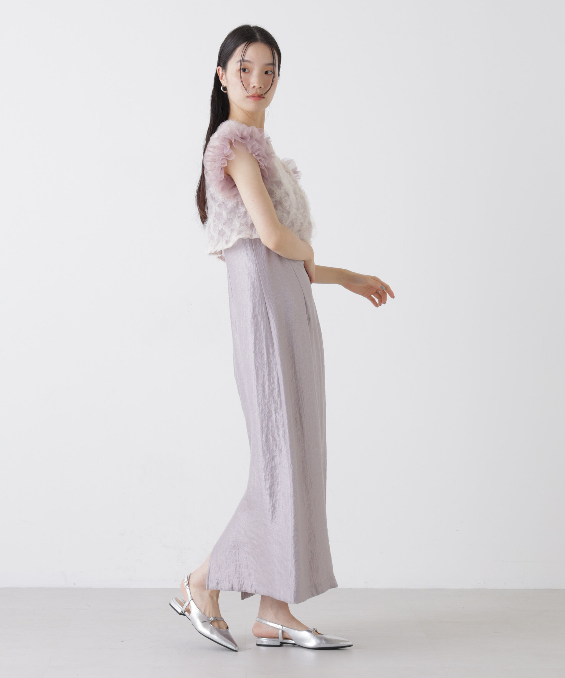 nano･universe「kaene/ボリュームブラウスセットドレス」|ワンピース|