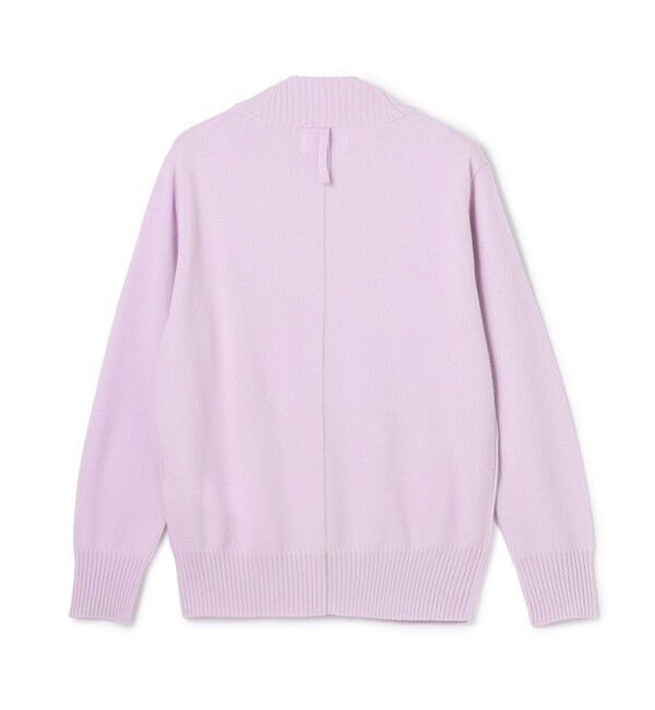 BEIGE,「【洗える】POMPE / ウールカシミヤ配色ラインVネックニット」|ニット・セーター|