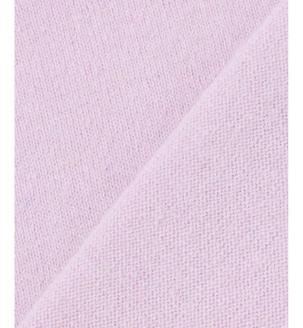 BEIGE,「【洗える】POMPE / ウールカシミヤ配色ラインVネックニット」|ニット・セーター|